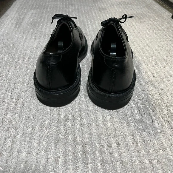 Florsheim Vintage Plain Toe Bluchers Black Calfskin Men’s Size 8D - Picture 3 of 9